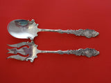 Columbia by 1847 Rogers Plate Silverplate Salad Serving Set 10 1/4"