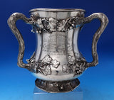 Grape Vine by Gorham Sterling Silver Loving Cup Cooler #A1112 dated 1901 (#7487)