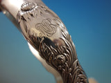 Chrysanthemum by Tiffany and Co Sterling Silver Asparagus Tongs Rounded Wide