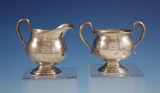 Talisman Rose by Frank Whiting Sterling Silver Sugar and Creamer Set 2pc (#2936)