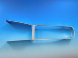 King William Engraved Tiffany & Co. Sterling Silver Asparagus Tong Yoked 10 3/4"