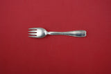 Lap Over Edge Acid Etched By Tiffany Sterling Fish Fork shrimp & seaweed 6 1/2"