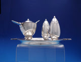 Cactus by Georg Jensen Sterling Silver Condiment Set 5-piece #629 (#4610)