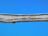 Lap Over Edge Mixed Metals by Tiffany and Co Sterling Silver Salad Serving Fork