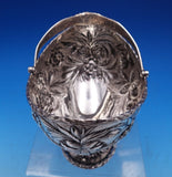 Repousse by Kirk Sterling Silver Sugar Basket #83D 925/1000 7.7 ozt. (#8129)