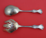 Marlborough by Reed and Barton Sterling Silver Salad Serving Set GW AS Pcd 9"