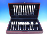 Columbine by Lunt Sterling Silver Flatware Service for 12 Set 61 pieces