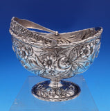 Repousse by Kirk Sterling Silver Sugar Basket #83D 925/1000 7.7 ozt. (#8129)