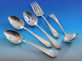 Pointed Antique Reed Barton Dominick Haff Sterling Essential Serving Set Lrg 5pc
