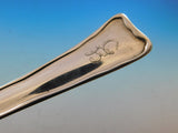 Lap Over Edge Acid Etched by Tiffany Sterling Silver Spade Server Bleeding Heart