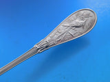 Japanese by Tiffany and Co Sterling Silver Salad Serving Fork GW Fluted 9 1/2"