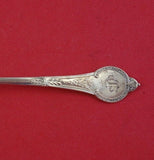 Comstock by Vanderslice Sterling Silver Salt Spoon Master Gold Washed 3 3/4"