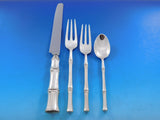 Bamboo by Tiffany Sterling Silver Flatware Set for 8 Service 31 pcs Dinner