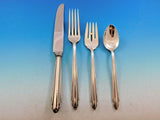 Contempora by D&H Sterling Silver Flatware Set For 8 Service 37 Pcs Art Deco