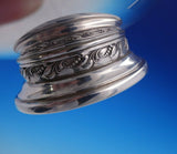 Quaker Silver Co Sterling Silver Compote w/ Leaf Beads Mid-Century #8822 (#3769)