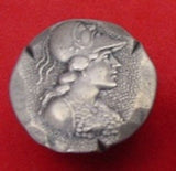 Medallion aka Etruscan aka Homeric by Shiebler Sterling Cuff Links 1/2" Diameter