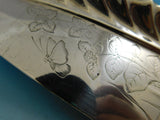 Japanese by Tiffany and Co Sterling Silver Crumber Butterfly and Floral Motif