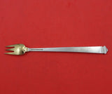 Hampton by Tiffany and Co Sterling Silver Cocktail Fork Gold Washed 6" Heirloom
