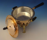 Joseph Heinrichs Lobster Pot Copper Bronze Ebony with 3-D Lobsters (#0196)