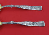 Vine by Tiffany Sterling Silver Salad Set GW Wheat Motif 10 1/4" IN TIFFANY BOOK