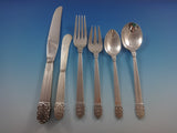 Northern Lights by International Sterling Silver Flatware Set Mid-Century Modern