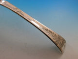 Lap Over Edge Acid Etched by Tiffany Sterling Silver Spade Server Bleeding Heart