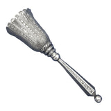 European Silver Tussie Mussie Hand Engraved (#J7459)