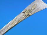 Lap Over Edge Mixed Metals by Tiffany and Co Sterling Silver Salad Serving Fork