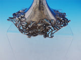 Tiffany and Co Tazza Compote with cast pierced Wild Roses #17166B-7910 (#3609)