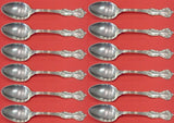 Marlborough by Reed and Barton Sterling Silver Teaspoon Set 12 pc 5 3/4"
