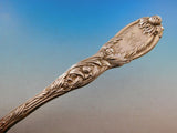 Chrysanthemum by Tiffany and Co Sterling Silver Fish Serving Fork Wide Squat