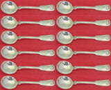 Shell and Thread by Tiffany and Co Sterling Silver Gumbo Soup Spoon Set 12 pcs
