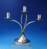 Reed & Barton X28 Sterling Silver Candelabra Mid-century 3-light c.1950 (#6205)