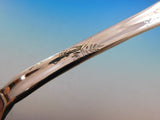 Lap Over Edge Acid Etched by Tiffany Sterling Silver Spade Server Bleeding Heart