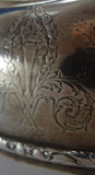 Orange Blossom by International Sterling Silver Flower Arranger w/SP Frog #2508