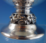Mueck-Carey Sterling Silver Compote w/ Pcd Floral Design on Base #1115 (#2024)