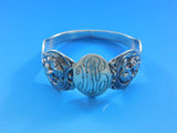 Cupid Sunbeams by Unger Sterling Silver Napkin Ring  1 7/8" x 1 7/8"  original