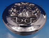 Irian by Wallace Sterling Silver Dresser Jar Lid 5/8" x 4" Art Nouveau (#7790)