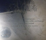 Hamilton by Tiffany and Co Sterling Silver Serving Tray w/ Presentation (#5635)