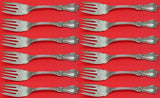 Burgundy by Reed and Barton Sterling Silver Salad Fork Set 12 pieces 6 1/2"