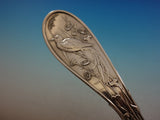 Japanese by Tiffany and Co Sterling Silver Oyster Ladle Round Bowl 10 1/2" Rare