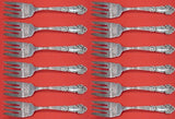 French Renaissance by Reed and Barton Sterling Silver Salad Fork Set 12pc 6 1/8"