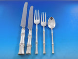 Bamboo by Tiffany Sterling Silver Flatware Set for 8 Service 31 pcs Dinner
