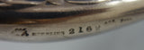 Heraldic by Whiting Sterling Silver Hand Mirror #2162 10 1/4" x 5 1/2" (#2866)