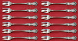 Marlborough by Reed and Barton Sterling Silver Cocktail Fork Set 12 pcs 5 1/2"