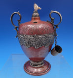 Mixed Metals by Tiffany Cigar Lighter Acid Etched 4 1/2" x 3 1/4" c.1880 (#8127)