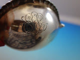 Tiffany and Co. Sterling Silver Punch Ladle with Realistic Satyr 15 1/2" Figural