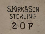 Repousse by Kirk Sterling Silver Jelly Jar Lid #20F (#2144)