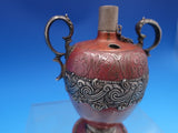 Mixed Metals by Tiffany Cigar Lighter Acid Etched 4 1/2" x 3 1/4" c.1880 (#8127)