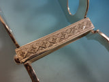 Persian by Tiffany and Co. Sterling Silver Asparagus Tong Yoked Brite-cut 10"